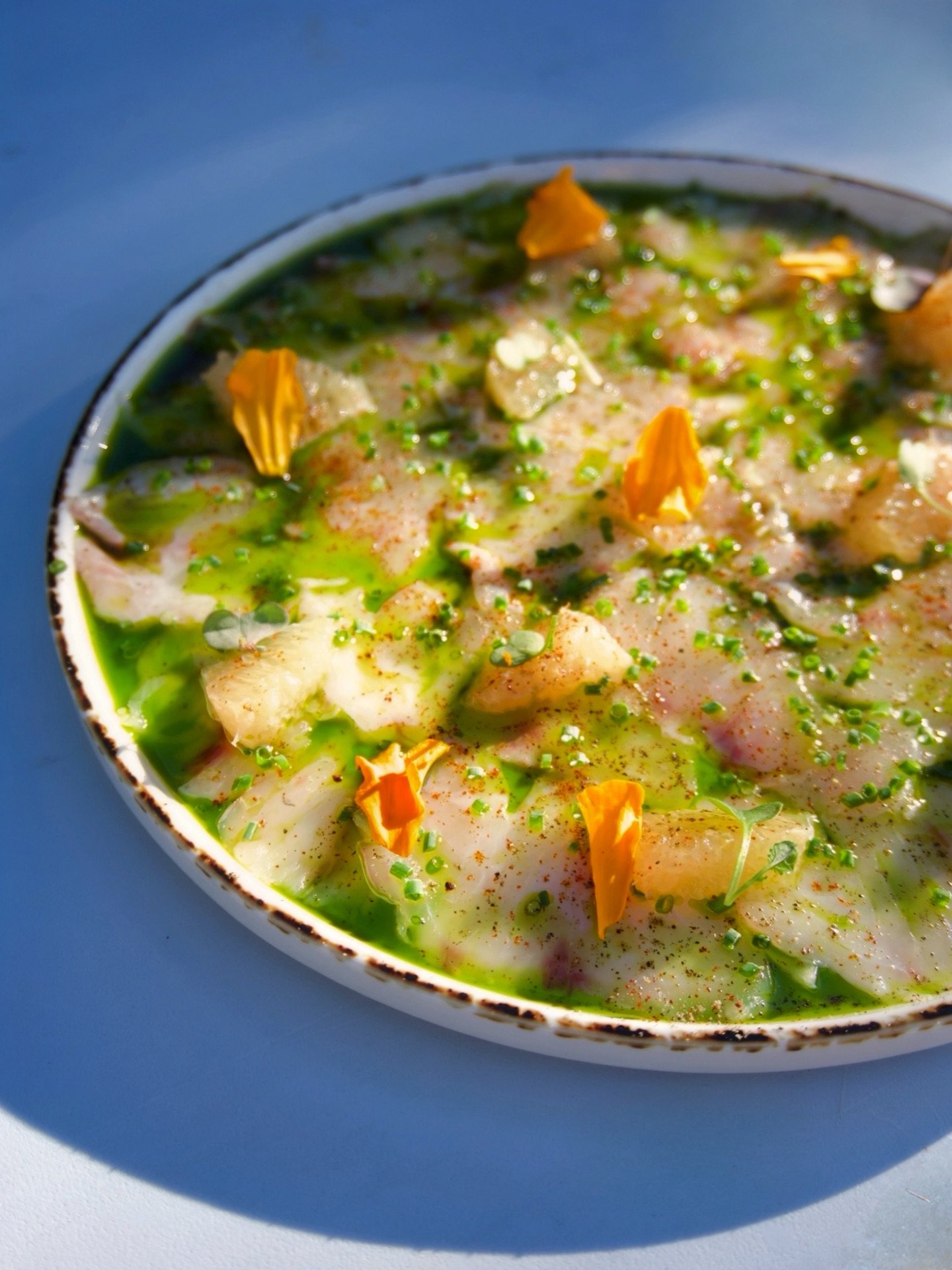 Signature plated dish by Chefs Reiter